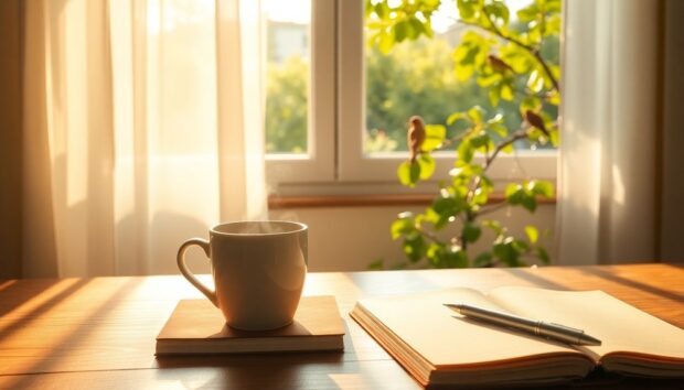 ruhige morgens verwandeln tage